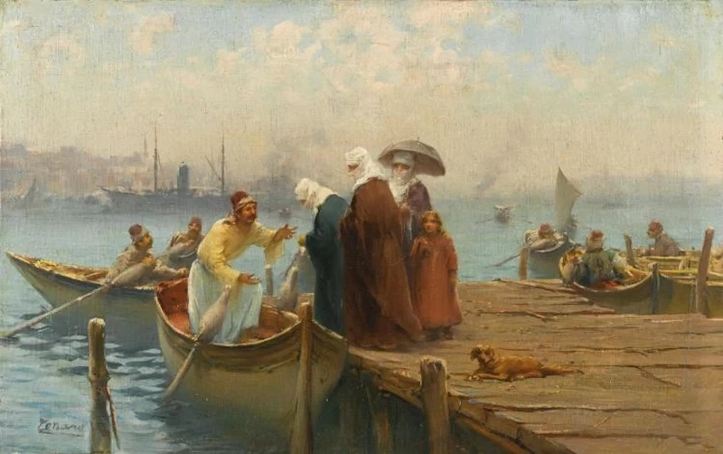 L'imbarco, Costantinopoli